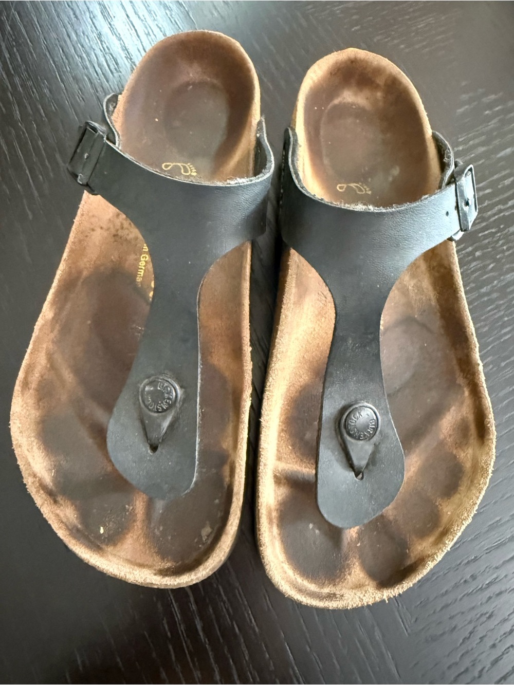 Birkenstock Gizeh Sandals Black EU 38